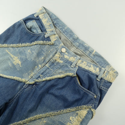 【中古】TAAKK | ターク DENIM ESCARGOT FLARE デニムパンツ TA22AW-PT015/1 2022A/W ブルー サイズ：3