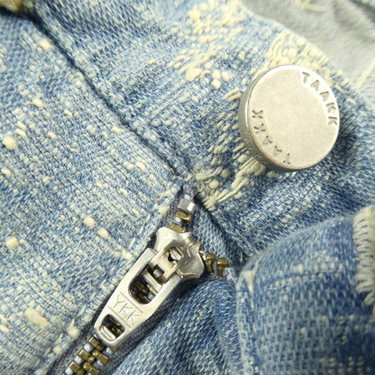 【中古】TAAKK | ターク DENIM ESCARGOT FLARE デニムパンツ TA22AW-PT015/1 2022A/W ブルー サイズ：3