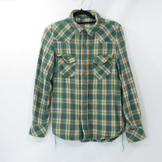 【中古】TMT | ティーエムティー W-GAZE CHECK SHIRTS 長袖シャツ TSH-F1102AX 2011A/W サイズ：S