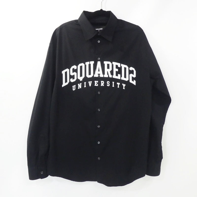 【中古】DSQUARED2 | ディースクエアード 長袖シャツ S74DM0768 ブラック サイズ：50
