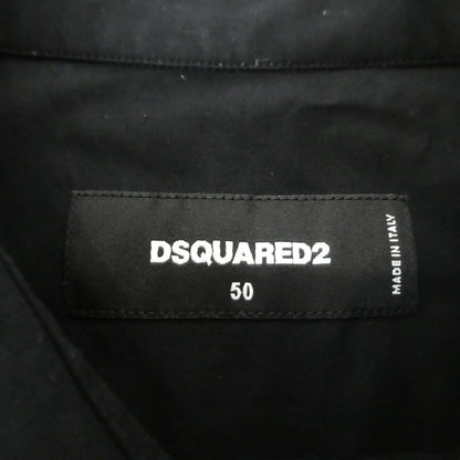 【中古】DSQUARED2 | ディースクエアード 長袖シャツ S74DM0768 ブラック サイズ：50