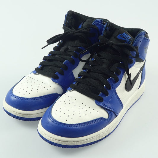 【中古】NIKE | ナイキ AIR JORDAN 1 RETRO HIGH OG BG スニーカー 575441-403 ブルー 25cm