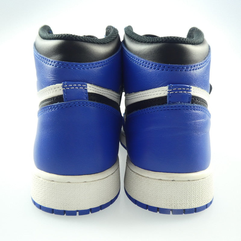 【中古】NIKE | ナイキ AIR JORDAN 1 RETRO HIGH OG BG スニーカー 575441-403 ブルー 25cm