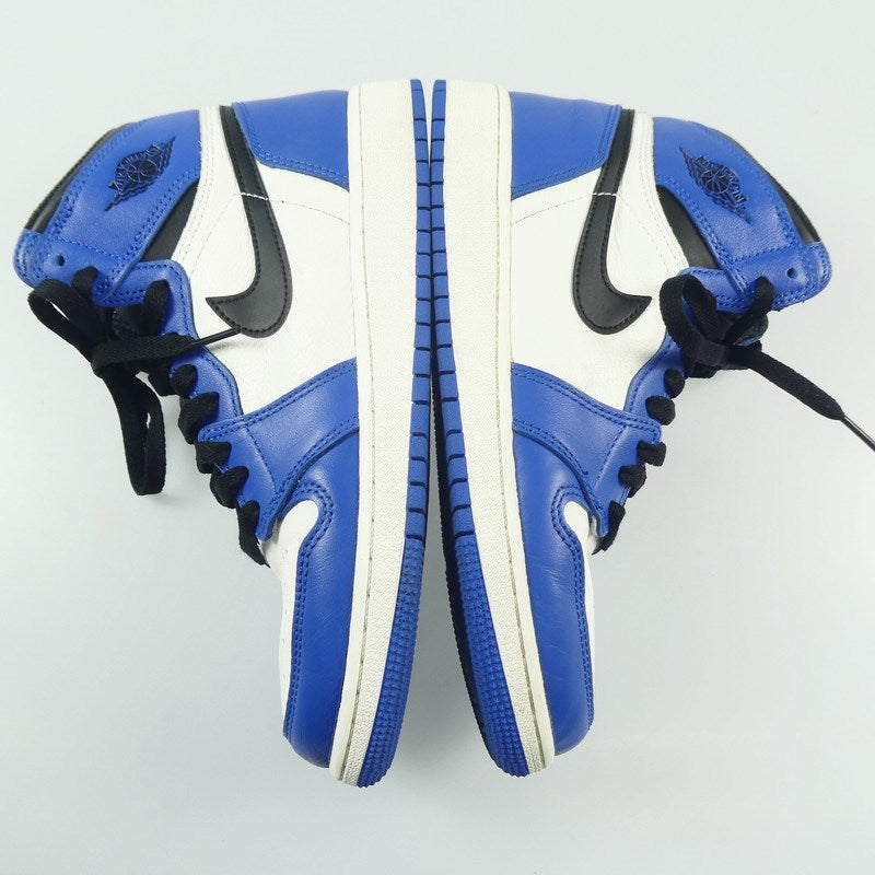 【中古】NIKE | ナイキ AIR JORDAN 1 RETRO HIGH OG BG スニーカー 575441-403 ブルー 25cm