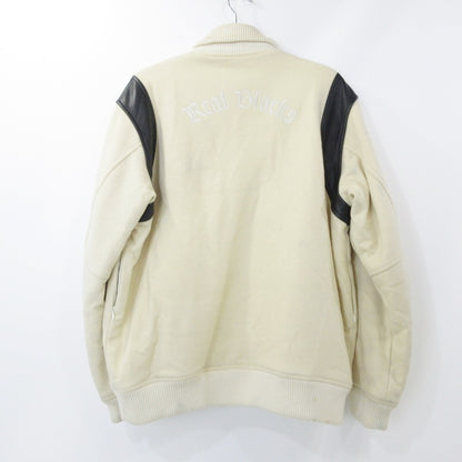 【中古】FCRB | エフシーアールビー スタジャン 193935 ホワイト サイズ：L
