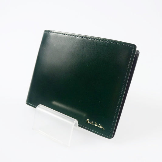 【中古】Paul Smith | ポール・スミス 二つ折り財布 873917 P627 グリーン