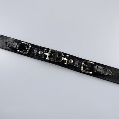 【中古】DOLCE & GABBANA | ドルチェアンドガッバーナ ベルト ブラック