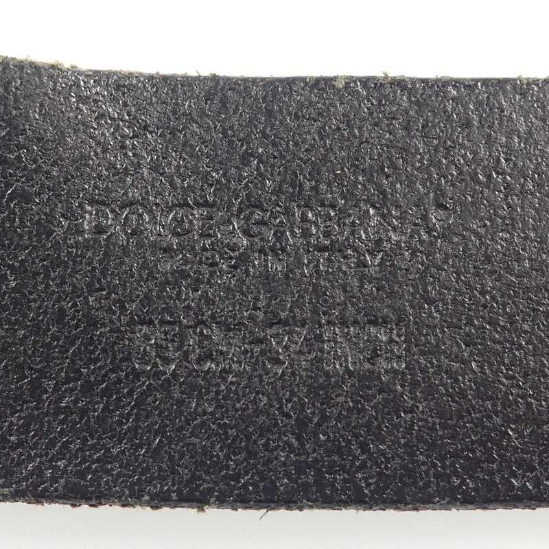 【中古】DOLCE & GABBANA | ドルチェアンドガッバーナ ベルト ブラック
