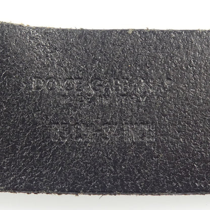 【中古】DOLCE & GABBANA | ドルチェアンドガッバーナ ベルト ブラック