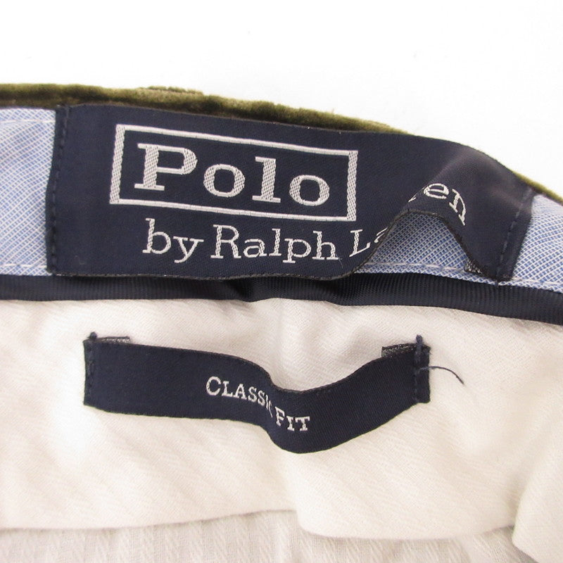 【中古】POLO RALPH LAUREN | ポロ・ラルフローレン CLASSIC FIT パンツ 71567 カーキ