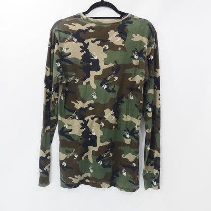 【中古】OFF-WHITE | オフホワイト 長袖Ｔシャツ OMAB001S21JER011 カーキ サイズ：S