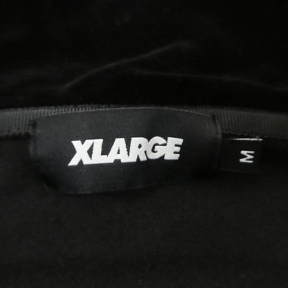 【中古】X-LARGE | エクストララージ VELOR TRACK JACKET ジャージ 101223021015 ブラック サイズ：M
