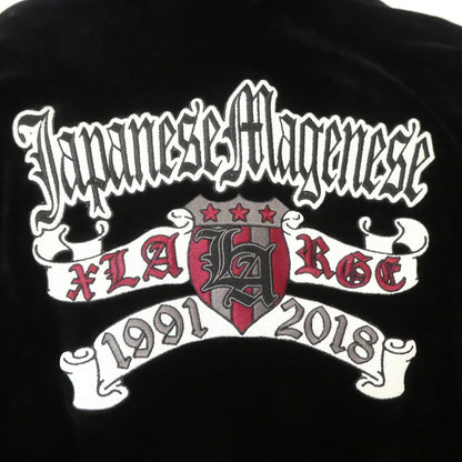 【中古】X-LARGE | エクストララージ VELOR TRACK JACKET ジャージ 101223021015 ブラック サイズ：M