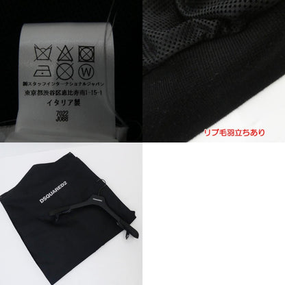 【中古】DSQUARED2 | ディースクエアード Hybrid Swag Track Suit レザー S74AM1459 ブラック サイズ：44