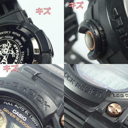 【中古】G-SHOCK | ジーショック FROGMAN MULTIBAND6 腕時計 GWF-1000B-1JR ブラック