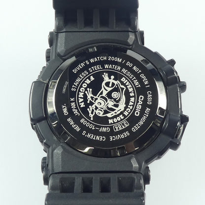【中古】G-SHOCK | ジーショック FROGMAN MULTIBAND6 腕時計 GWF-1000B-1JR ブラック