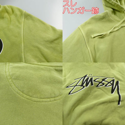 【中古】STUSSY | ステューシー DROP SHADOW PIGMENT DYED HOODIE パーカー Z400PFDRSP 2022S/S ×OUR LEGACY グリーン サイズ：S