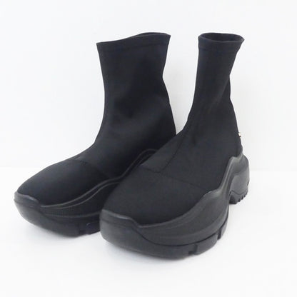 【中古】 Black Single Sneaker Short ブーツ YE-23A1-SB03 M ブラック サイズ：M