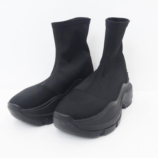 【中古】 Black Single Sneaker Short ブーツ YE-23A1-SB03 M ブラック サイズ：M