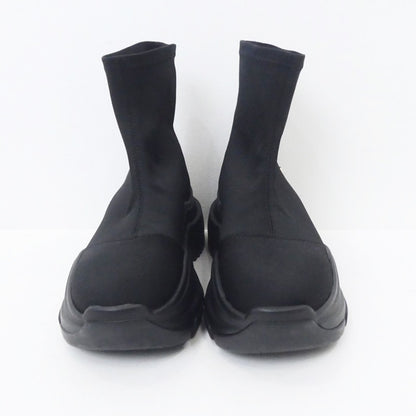 【中古】 Black Single Sneaker Short ブーツ YE-23A1-SB03 M ブラック サイズ：M
