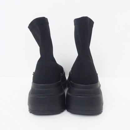 【中古】 Black Single Sneaker Short ブーツ YE-23A1-SB03 M ブラック サイズ：M