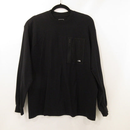 【中古】THE NORTH FACE | ザ・ノースフェイス ロングスリーブフィールドポケットT 長袖Ｔシャツ NT62330 ブラック サイズ：M