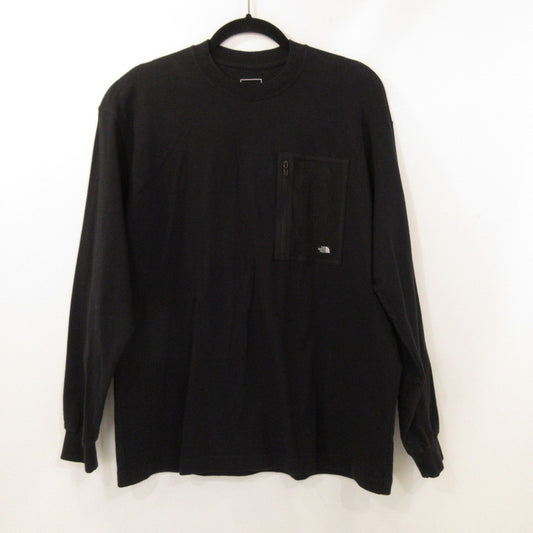 【中古】THE NORTH FACE | ザ・ノースフェイス ロングスリーブフィールドポケットT 長袖Ｔシャツ NT62330 ブラック サイズ：M