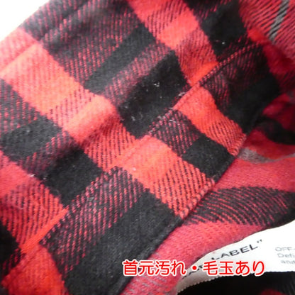 【中古】OFF-WHITE | オフホワイト BACK ARROW LAYERED LONG SLEEVE 長袖シャツ OMGA083E19E23010 レッド サイズ：XXS