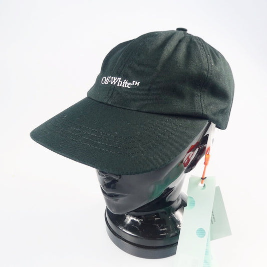 【中古】OFF-WHITE | オフホワイト BOOKISH OW BASIC BASEBALL キャップ OMLB022E20FAB012 ブラック