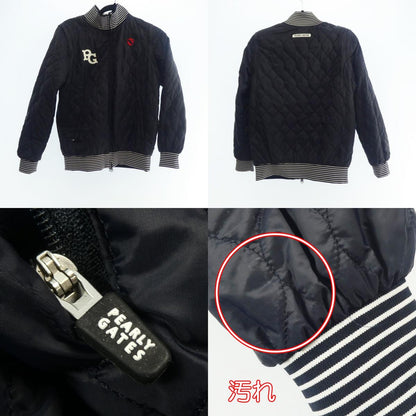 【中古】PEARLY GATES | パーリーゲイツ 4WAY星柄 中綿ジャケット 055-9120004 2018A/W ネイビー