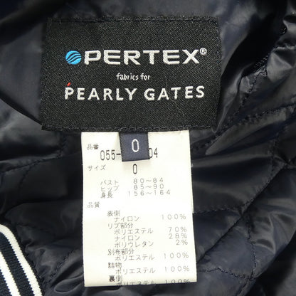 【中古】PEARLY GATES | パーリーゲイツ 4WAY星柄 中綿ジャケット 055-9120004 2018A/W ネイビー