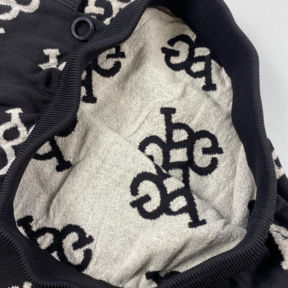 【中古】PEARLY GATES | パーリーゲイツ モノグラム スカート 055-9234908 ネイビー サイズ：1