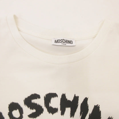 【中古】MOSCHINO | モスキーノ ワッペンベア 半袖Ｔシャツ HUM03S KIDS 並行品 ホワイト