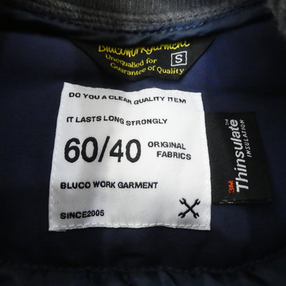 【中古】BLUCO | ブルコ BLUE JACKET 中綿ジャケット OL-054 ブルー サイズ：S