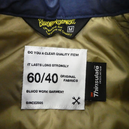 【中古】BLUCO | ブルコ RAICING JACKET 中綿ジャケット OL-047 ブルー サイズ：M