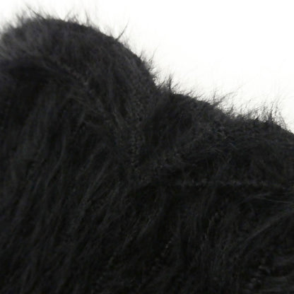 【中古】 Abbie fur tops ニット AM0638 ブラック