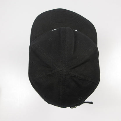 【中古】OFF-WHITE | オフホワイト OW LOGO BASEBALL CAP キャップ 並行品 ブラック