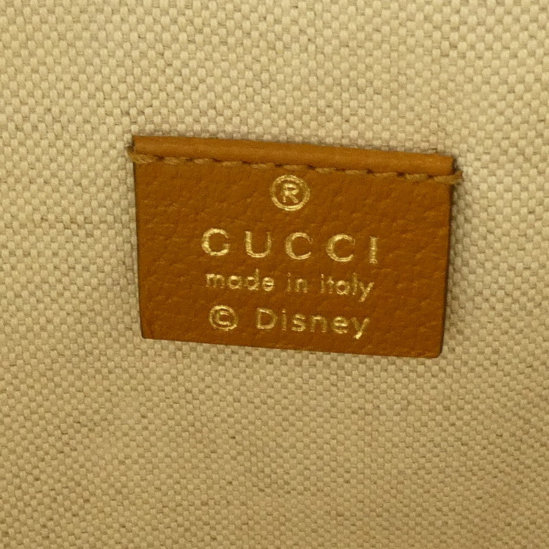 【中古】GUCCI | グッチ スモールバケットバッグ ショルダーバッグ 602691 ×Disney マルチカラー