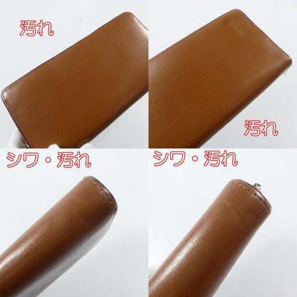 【中古】Paul Smith | ポール・スミス マルチストライプエッジ 長財布 BPS427 ブラウン