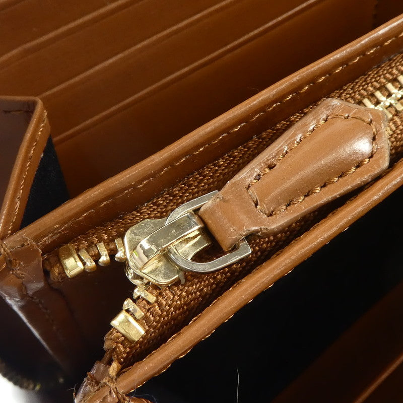 【中古】Paul Smith | ポール・スミス マルチストライプエッジ 長財布 BPS427 ブラウン