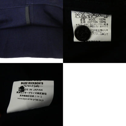 【中古】BUZZ RICKSONS | バズリクソンズ C.P.O BLUE FLANNEL SHIRTS 長袖シャツ BR27035 ネイビー サイズ：38