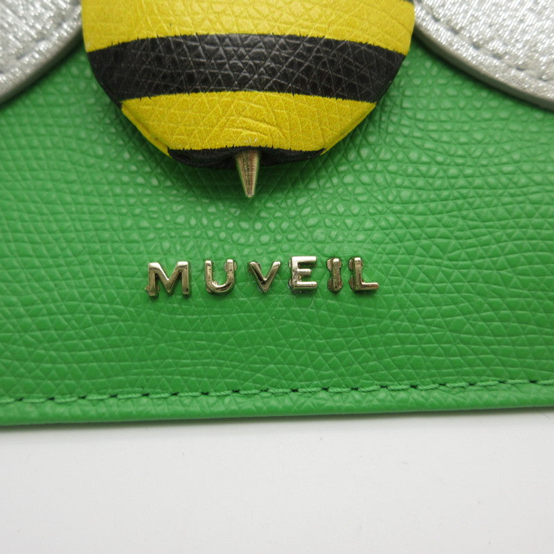 MUVEIL | ミュベール 蜂 クラッチバッグ グリーン【姫路東店】