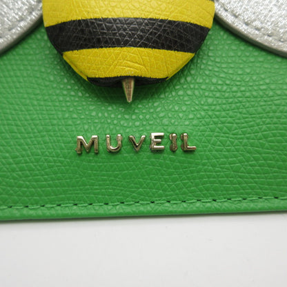 MUVEIL | ミュベール 蜂 クラッチバッグ グリーン【姫路東店】