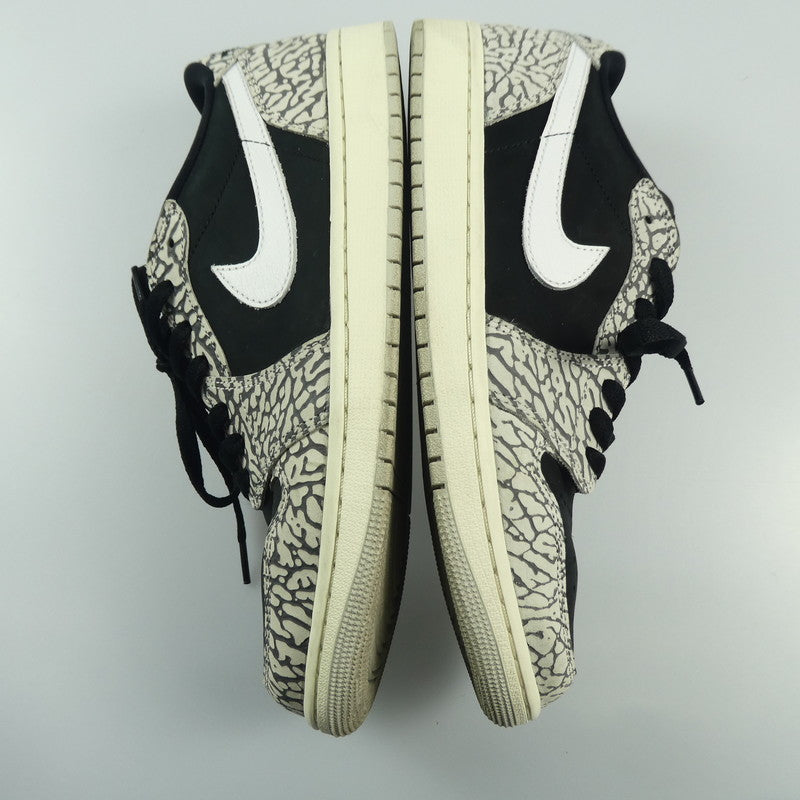 【中古】NIKE | ナイキ AIR JORDAN 1 RETRO LOW OG スニーカー CZ0790-001 ブラック 28cm