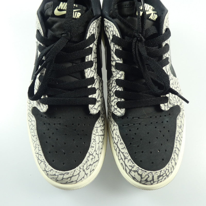 【中古】NIKE | ナイキ AIR JORDAN 1 RETRO LOW OG スニーカー CZ0790-001 ブラック 28cm