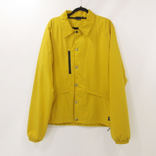 【中古】430 - FOURTHIRTY - | フォーサーティー NYLON COACH JACKET WD/P その他アウター 23-004 イエロー サイズ：2