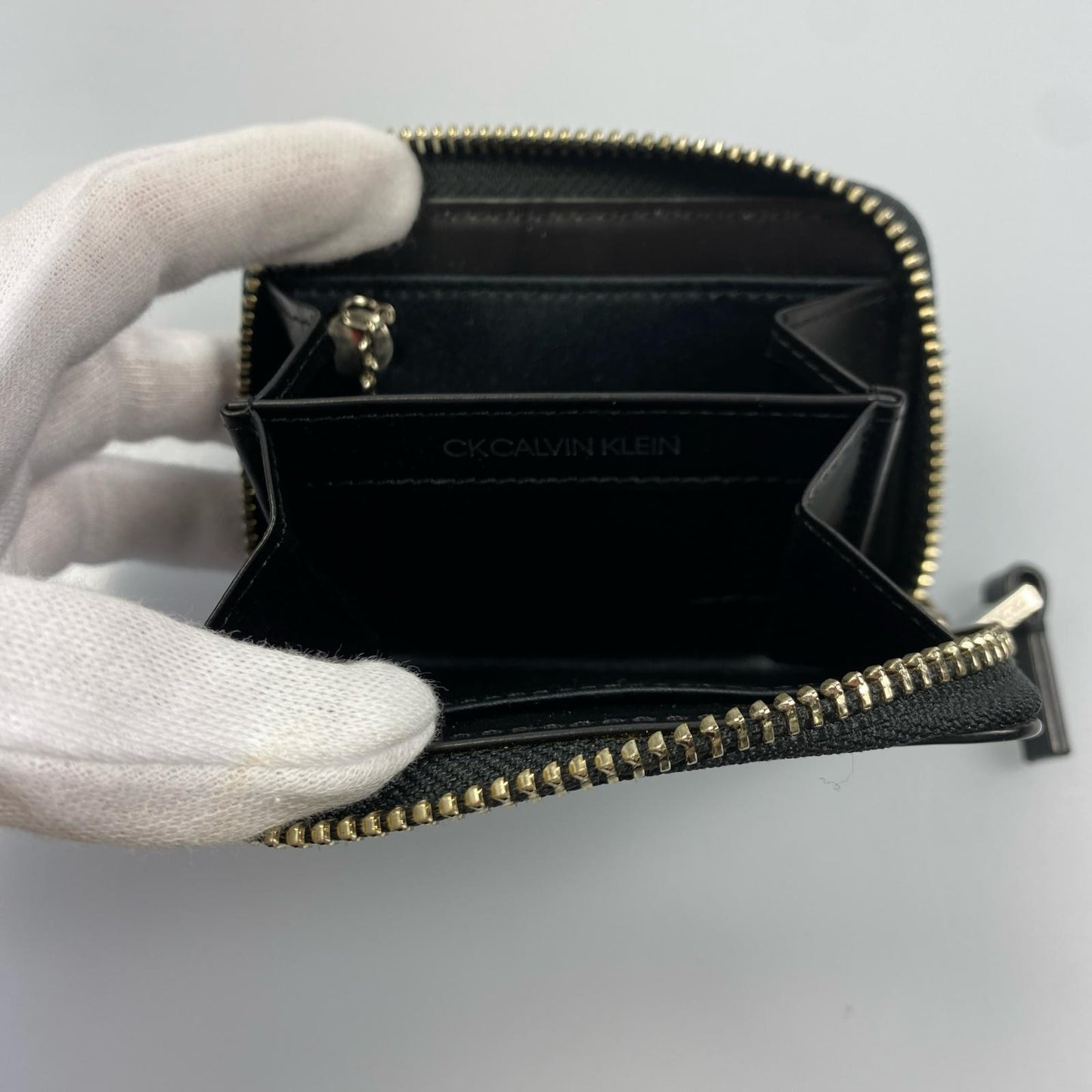 【中古】1191 | カルバンクライン レジンII 長財布 826651 ブラック