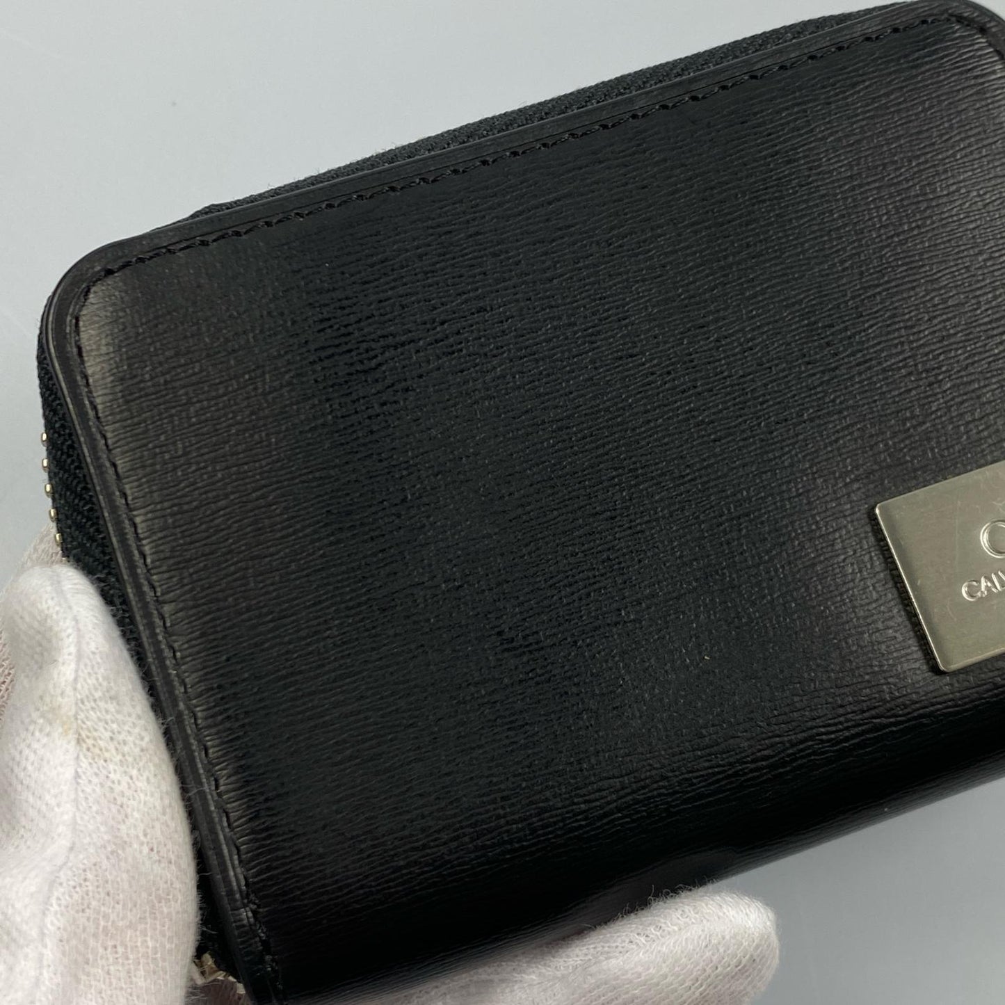 【中古】1191 | カルバンクライン レジンII 長財布 826651 ブラック
