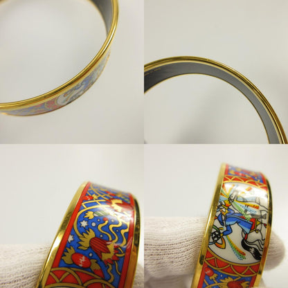 【中古】HERMES | エルメス エマイユGM バングル オーストリア製/七宝焼き/ヴィンテージ