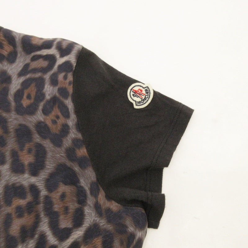 【中古】MONCLER | モンクレール MAGLIA GIROCOLLO 半袖Ｔシャツ 32093809060082807 国内正規品 ブラック サイズ：S